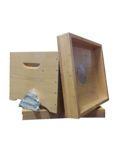 Arnia cubo rubik 2k in kit di montaggio, nido coprifavo tetto e melario