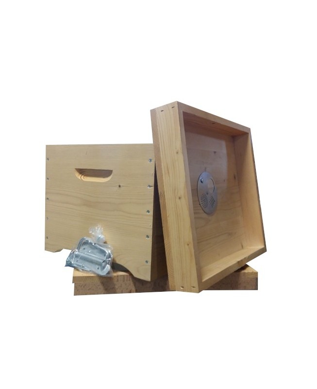 Arnia cubo rubik 2k in kit di montaggio, nido coprifavo tetto e melario