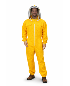 SUIT WITH OVAL MASK YELLOW