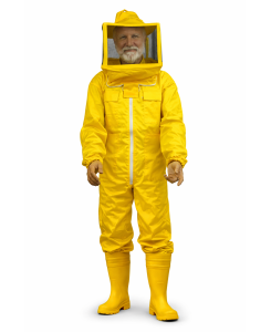 SUIT WITH SQUARE MASK IN...