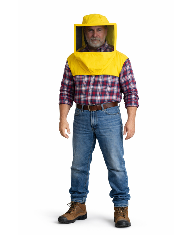 SQUARE MASK WITH ARM OPENING