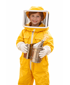 CHILDREN'S SUIT WITH ROUND...