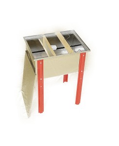 BANCHINO IN ACCIAIO INOX