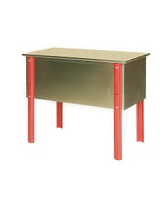 bench for stainless steel DISOPERCOLAR WITH COVERCOLAR 100X48X42