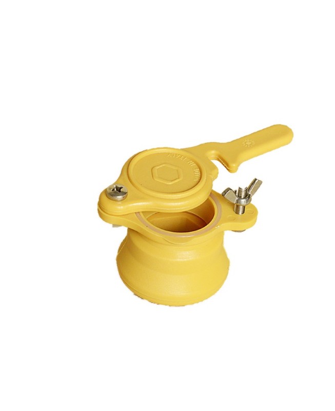 Rubinetto Easy in plastica con doppia ghiera